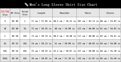 Men's Classic Striped Long Sleeve Button Shirt