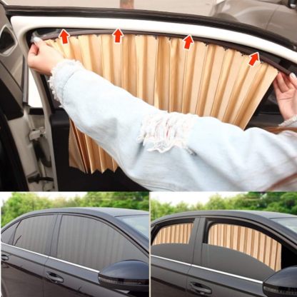 Magnetic Car Sunshade Curtain
