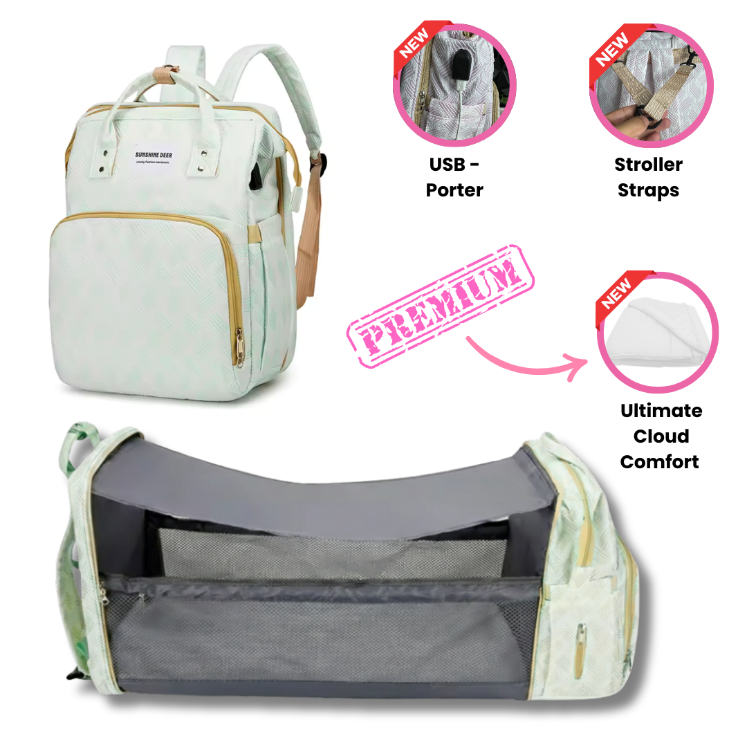Luxe 3-in-1 Diaper Backpack