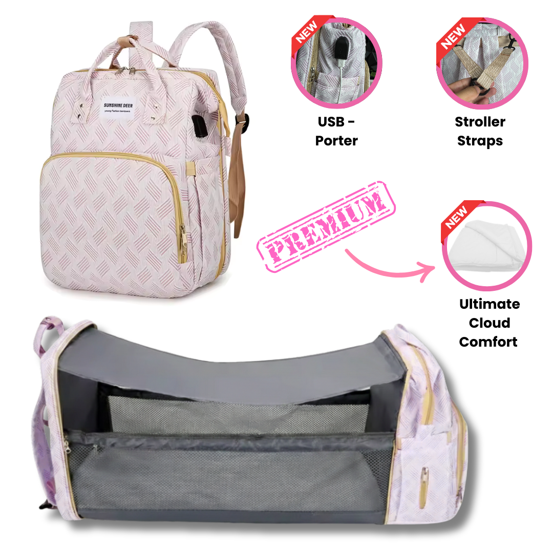 Luxe 3-in-1 Diaper Backpack