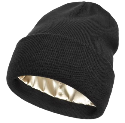 Anti-Frizz Satin Lined Beanie