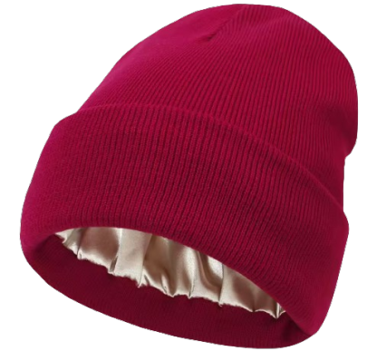 Anti-Frizz Satin Lined Beanie