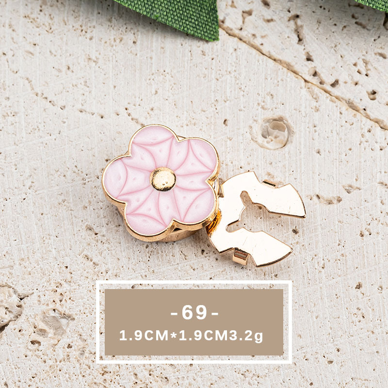 Elegant Crystal Pearl Shirt Button Accessories