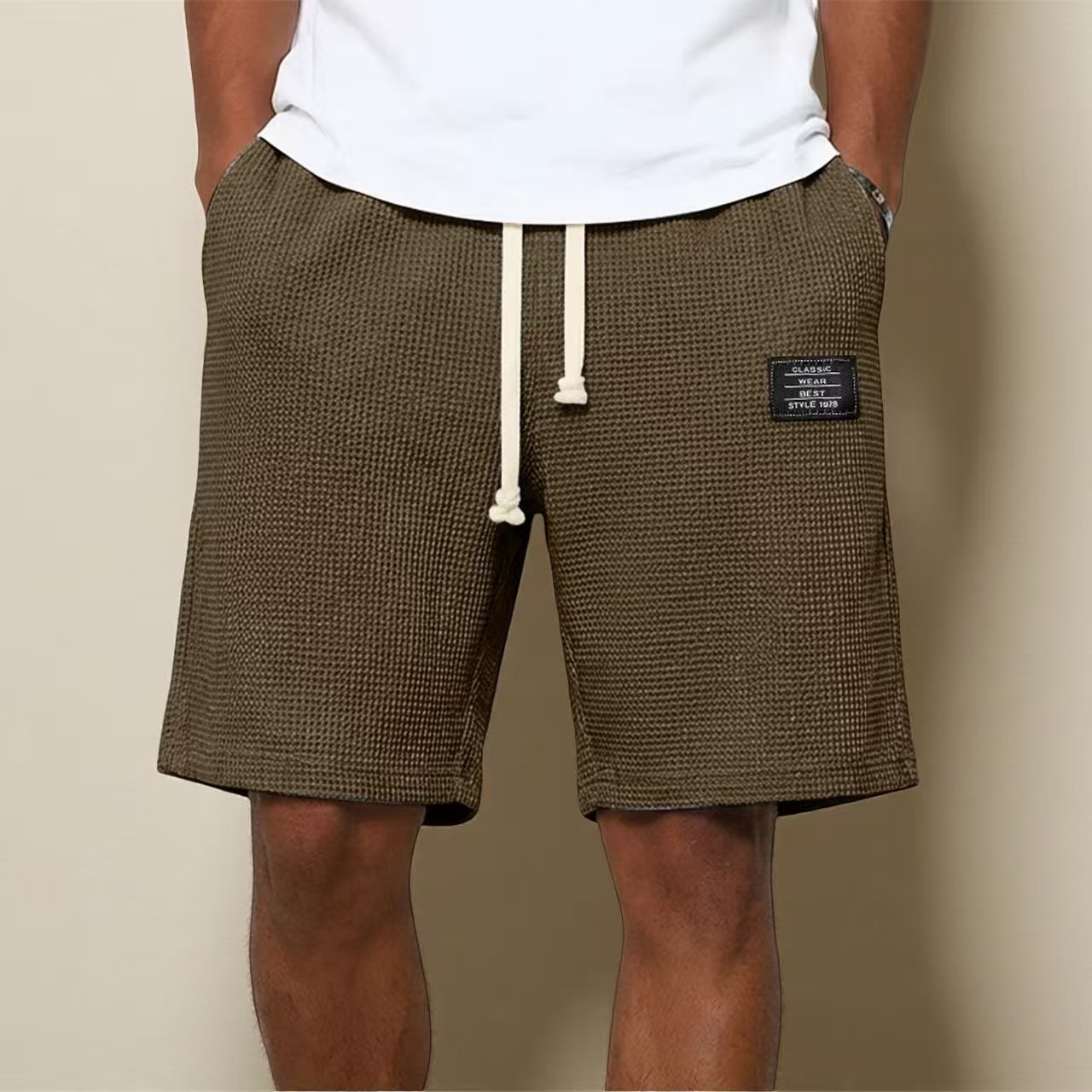 🔥🔥🔥New Elastic Drawstring Casual Shorts🔥🔥🔥
