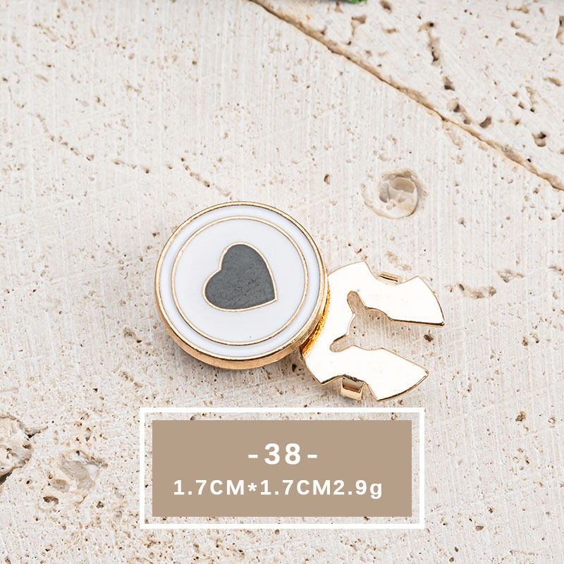 Elegant Crystal Pearl Shirt Button Accessories
