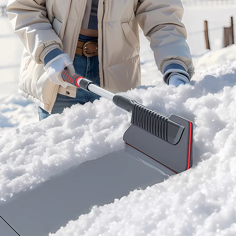 Multi-functional Telescopic Snow Removal Tool