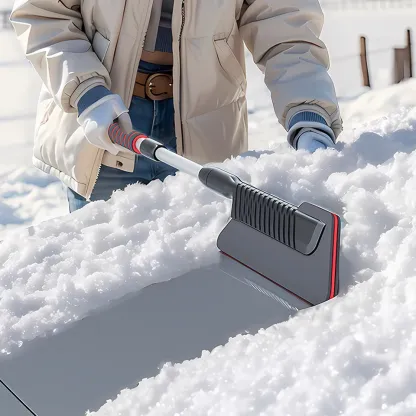 Multi-functional Telescopic Snow Removal Tool