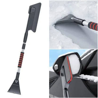 Multi-functional Telescopic Snow Removal Tool