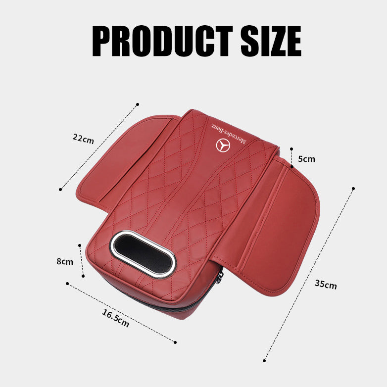 Car Armrest Box Mat Universal Storage Bag Car Tissue Box