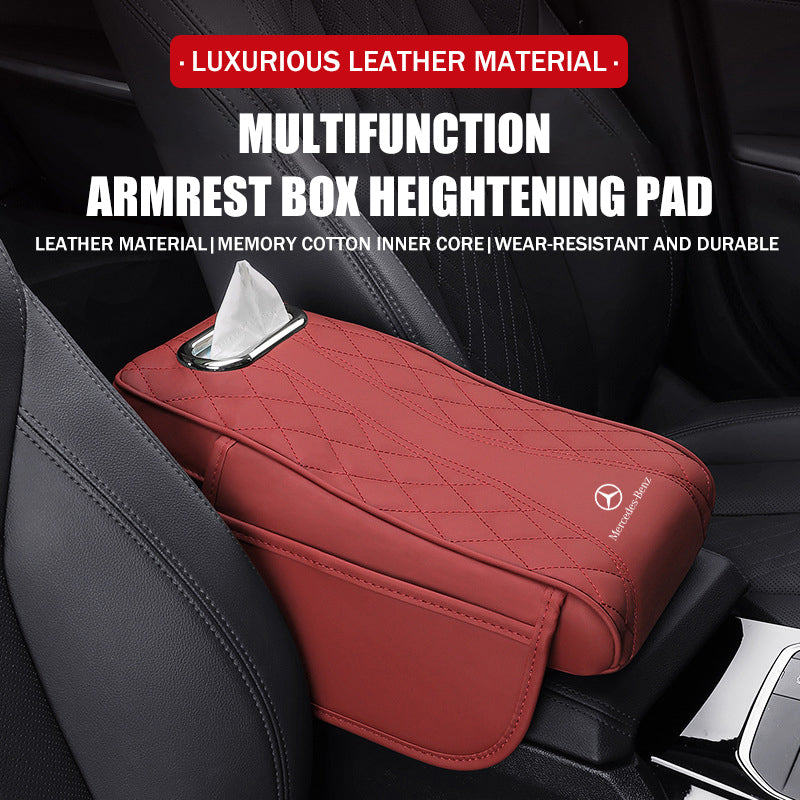 Car Armrest Box Mat Universal Storage Bag Car Tissue Box