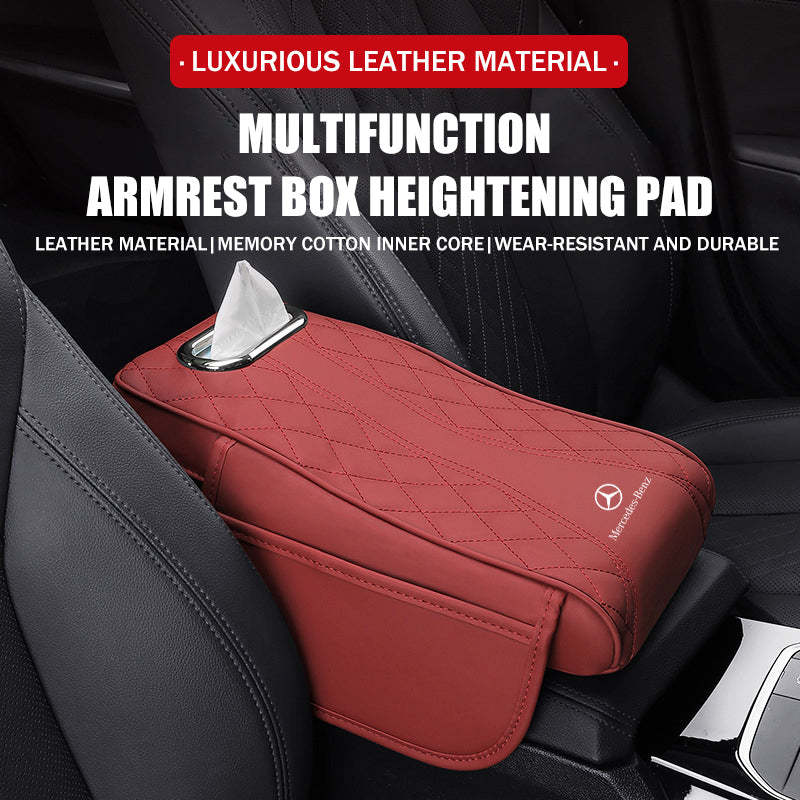 Car Armrest Box Mat Universal Storage Bag Car Tissue Box