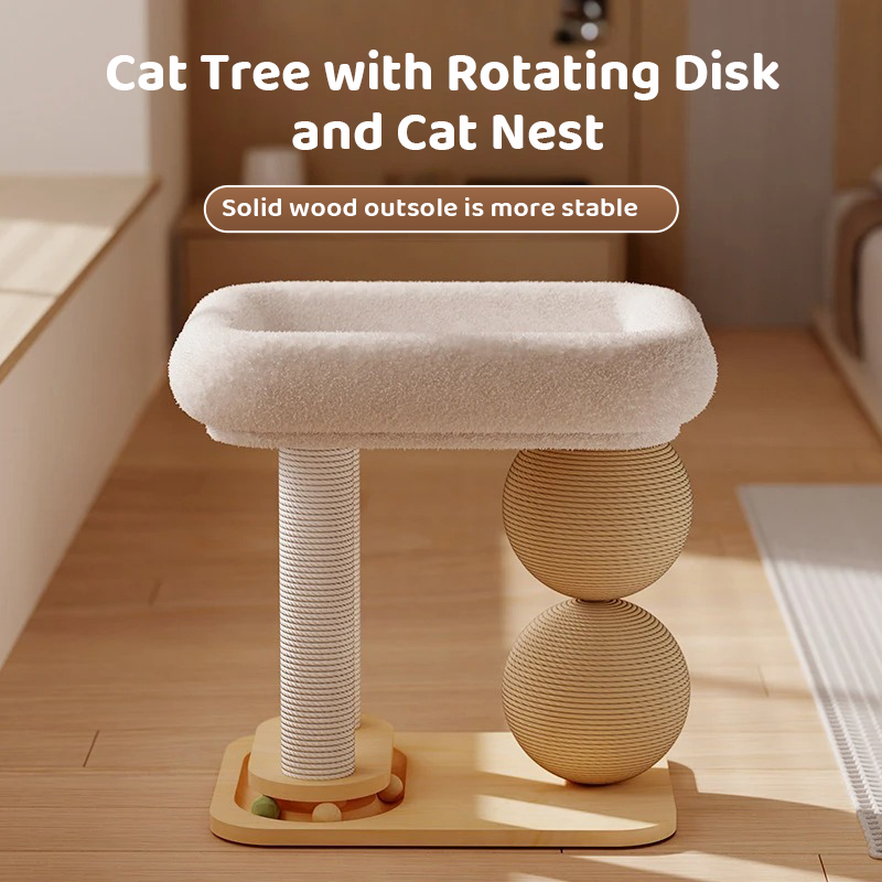 Cat Sisal Scratching & Sleeping Nest-Petboxok