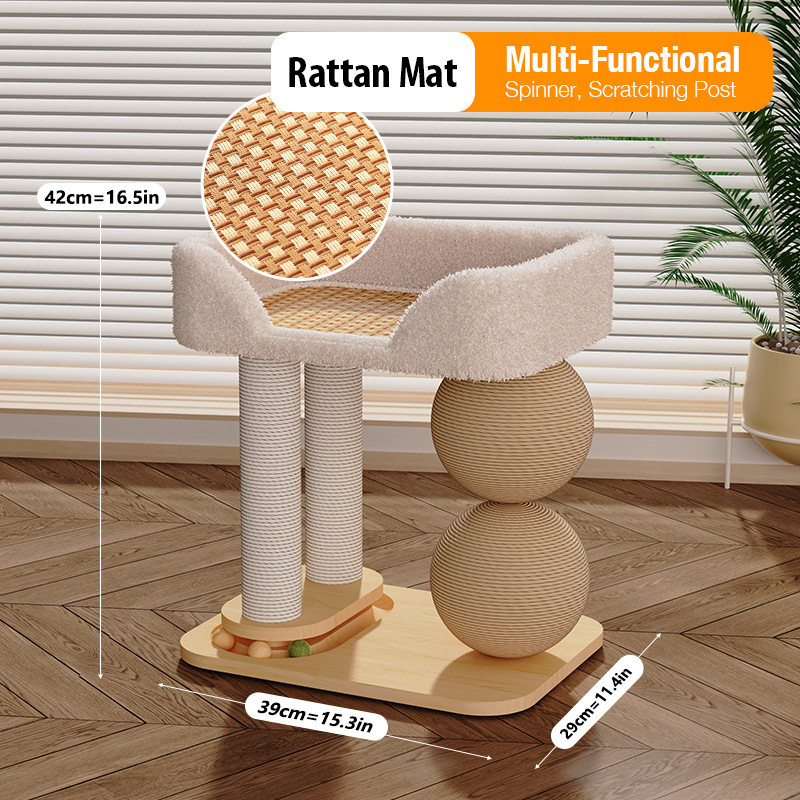 Cat Sisal Scratching & Sleeping Nest-Petboxok