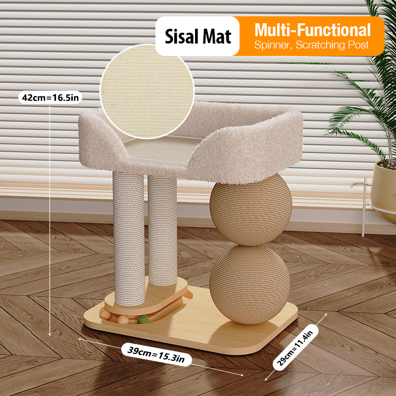 Cat Sisal Scratching & Sleeping Nest-Petboxok