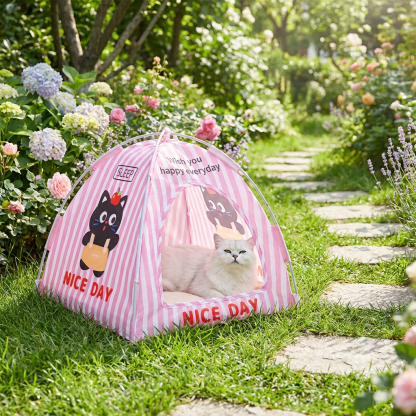 Cute Pet Tent Bed