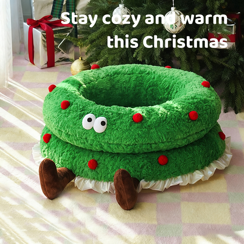 Winter Thickened Warm Cat Bed