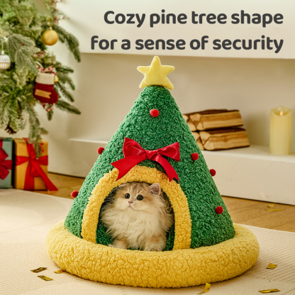 Christmas tree Warm Cat Nest