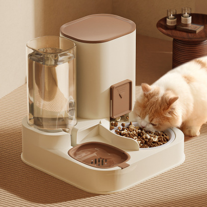 Large Capacity Pet Water and Food Dispenser-Petboxok