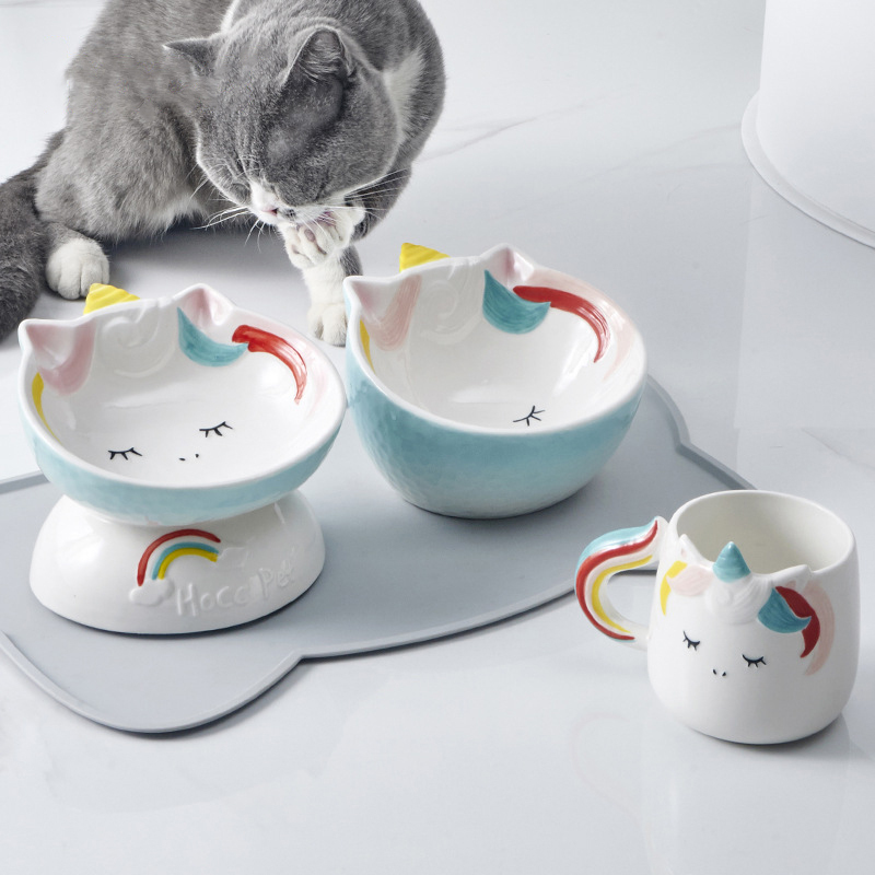 Ceramic Pet Bowl-Petboxok