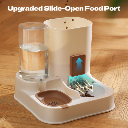 Large Capacity Pet Water and Food Dispenser-Petboxok