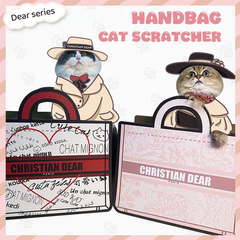 Handbag Cat Scratcher-Petboxok