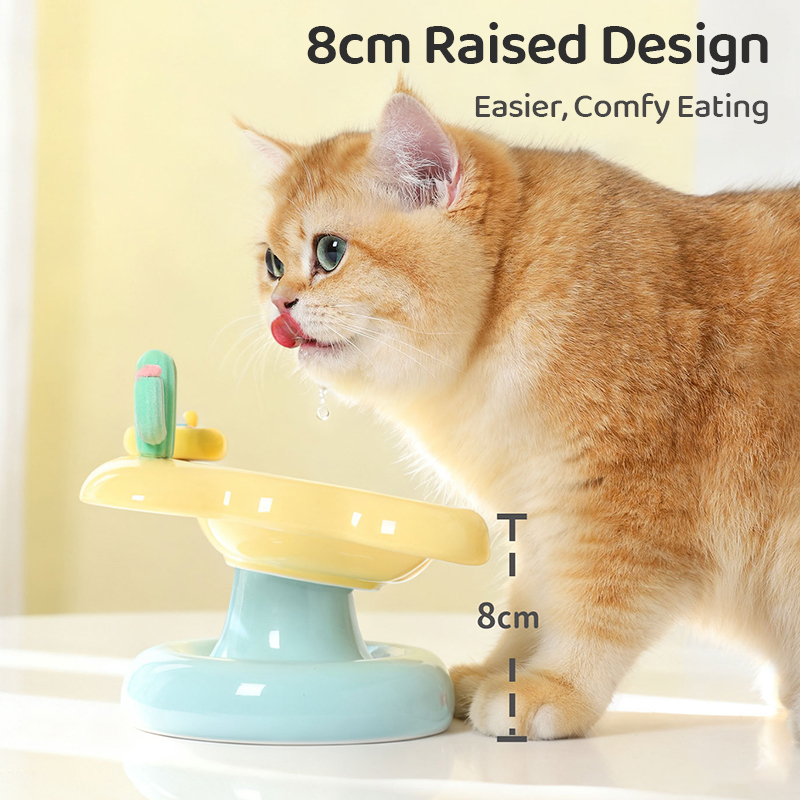 SpongeBob Ceramic Cat Bowl