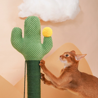 Cactus Cat Scratching Post-Petboxok