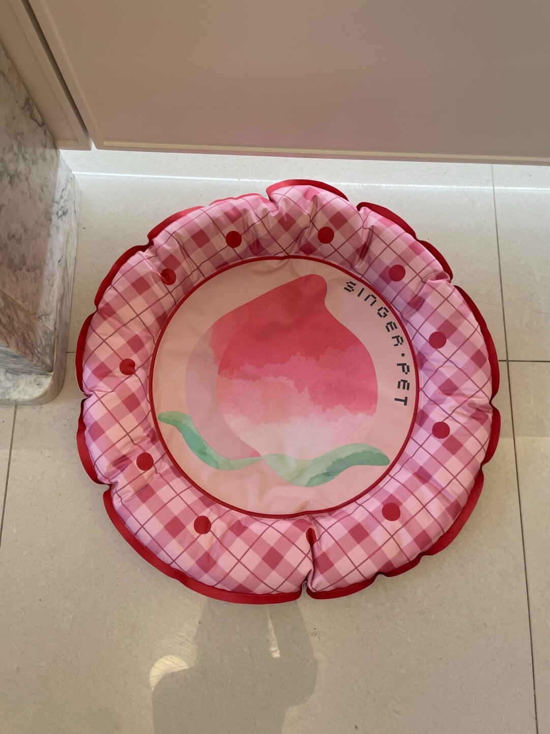 Summer Peach Pet Cooling Mat-Petboxok