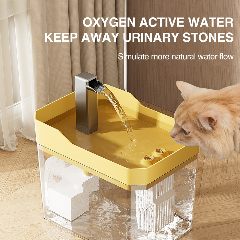 FlowPure Cat Water Fountain-Petboxok