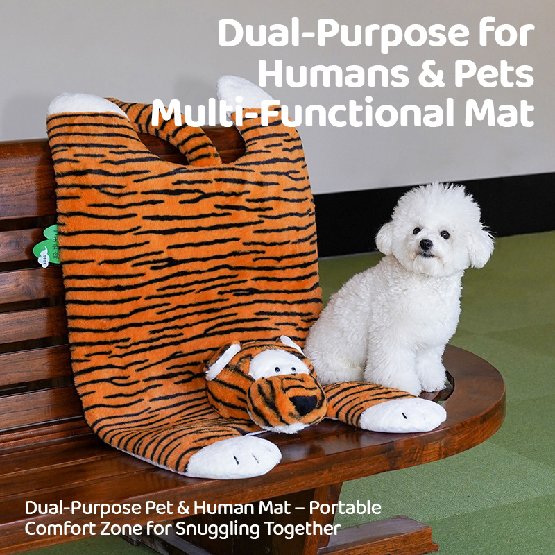 Tiger-Shaped Pet Bed-Petboxok