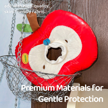 Apple-Shaped Pet Recovery Collar-Petboxok
