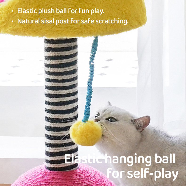 Lamp-Style Cat Scratching Post-Petboxok