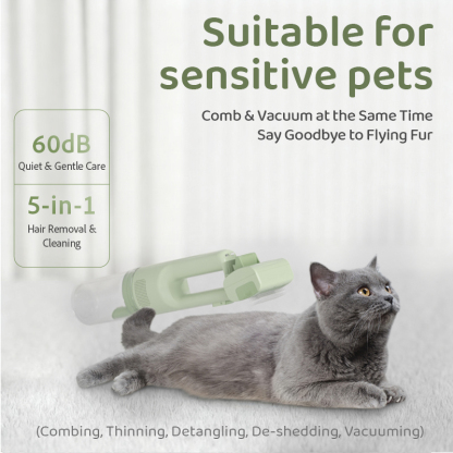 Wireless Pet Grooming Vacuum
