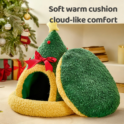 Christmas tree Warm Cat Nest
