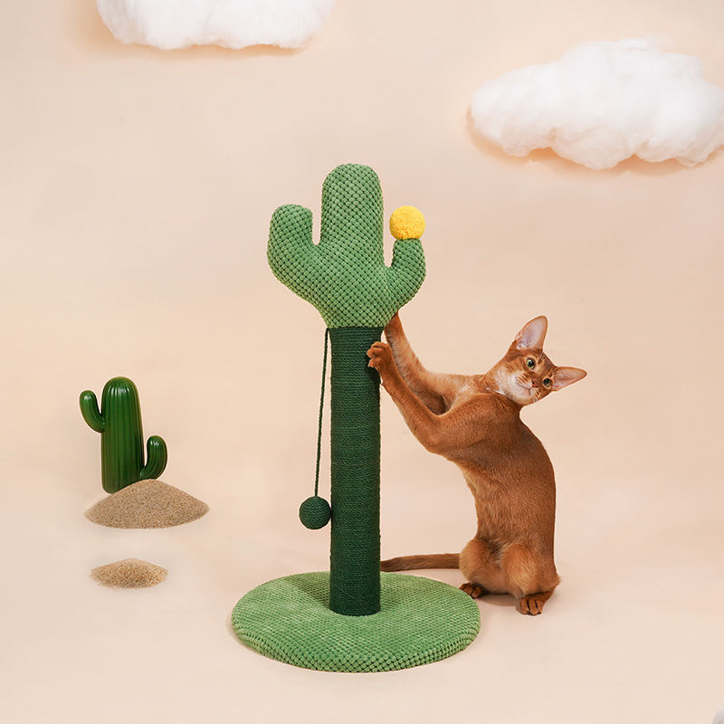 Cactus Cat Scratching Post-Petboxok