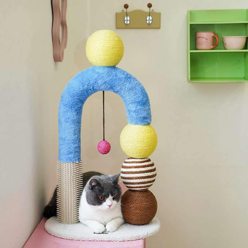 Multi-Functional Cat Scratching Post