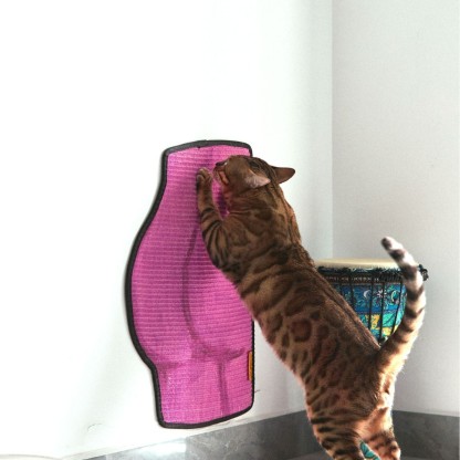 Pink PP Sisal Cat Scratcher
