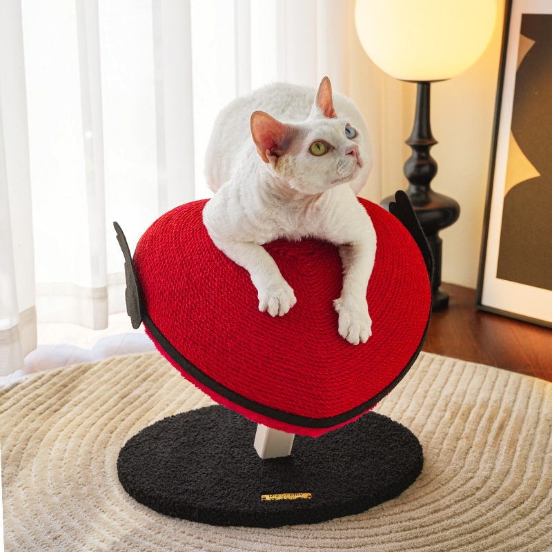 Red Heart Sisal Cat Tree Tower