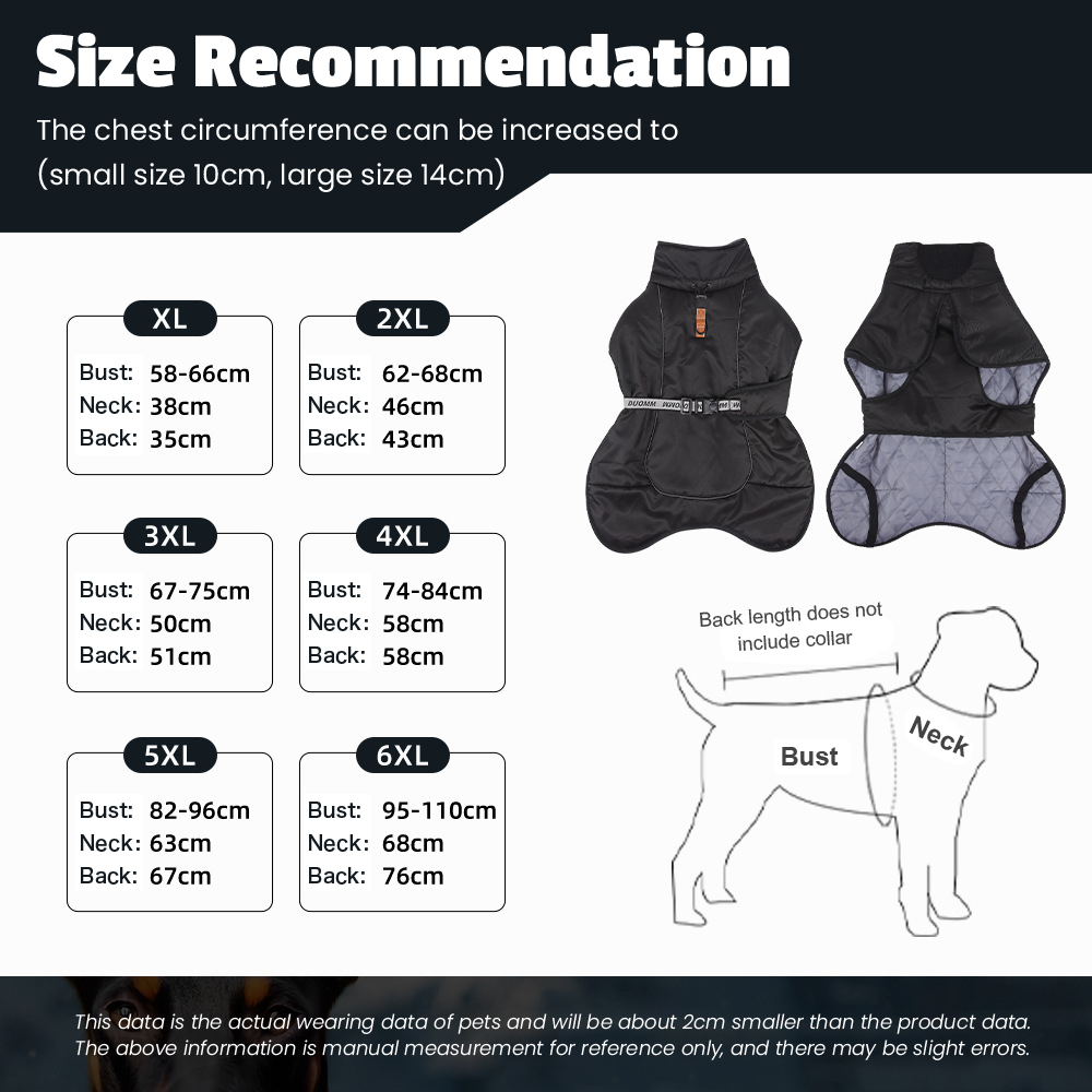 Windproof Waterproof Reflective Dog Jacket-Petboxok