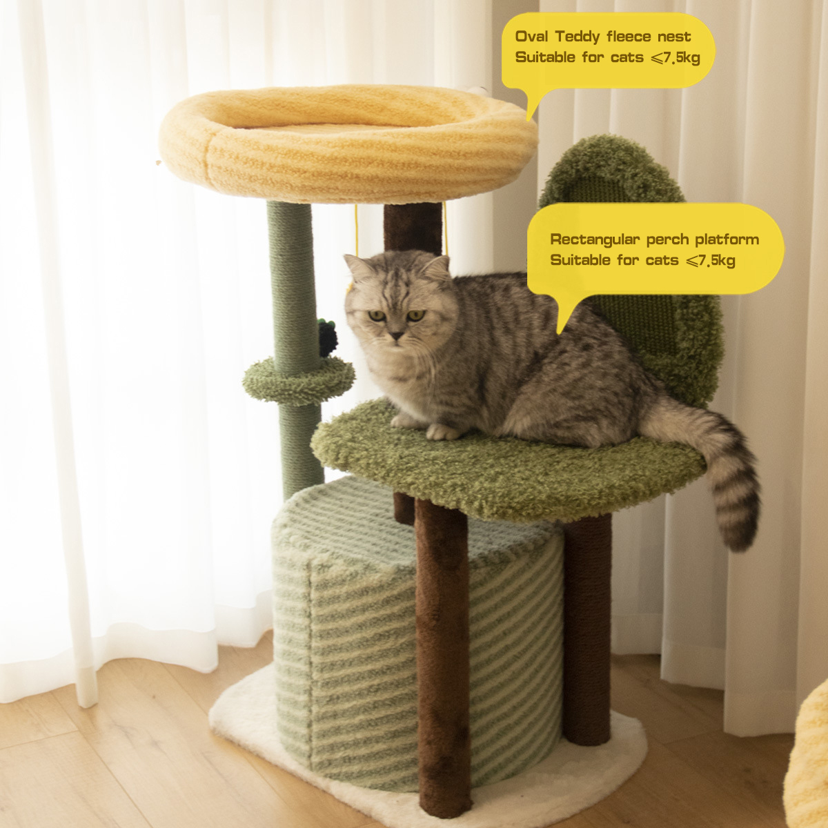 Giant Monster Cat Tree-Petboxok