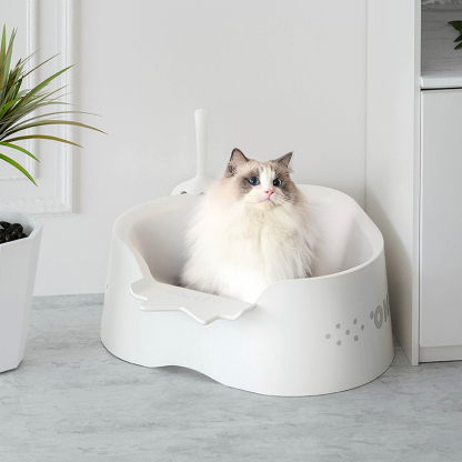 Strawberry Cat Litter Box-Petboxok
