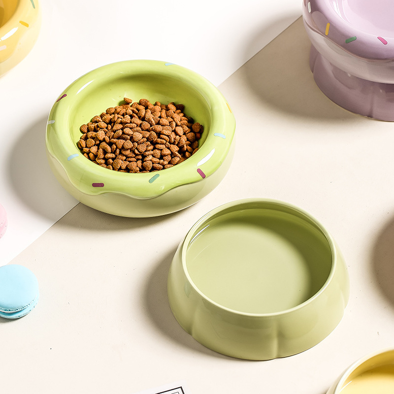 Ceramic Pet Bowl-Petboxok