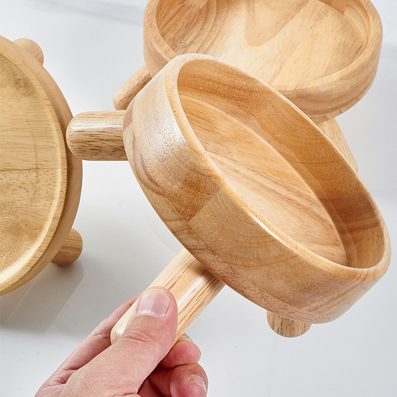 Solid Wood Pet Bowl Stand-Petboxok