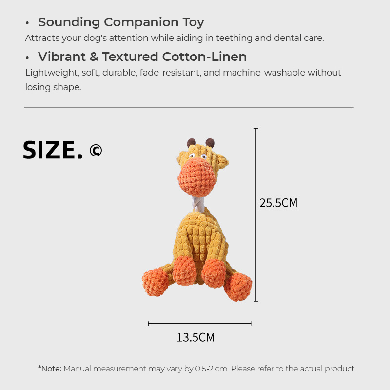 Pet Squeaky Plush Toy-Petboxok