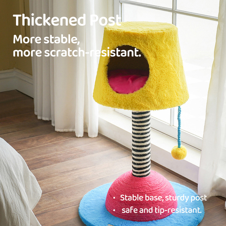 Lamp-Style Cat Scratching Post-Petboxok