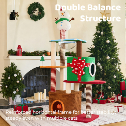 Christmas Cat Tree 🎄