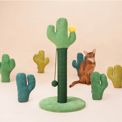 Cactus Cat Scratching Post-Petboxok