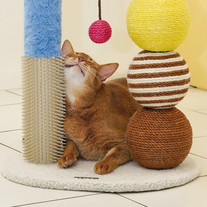 Multi-Functional Cat Scratching Post
