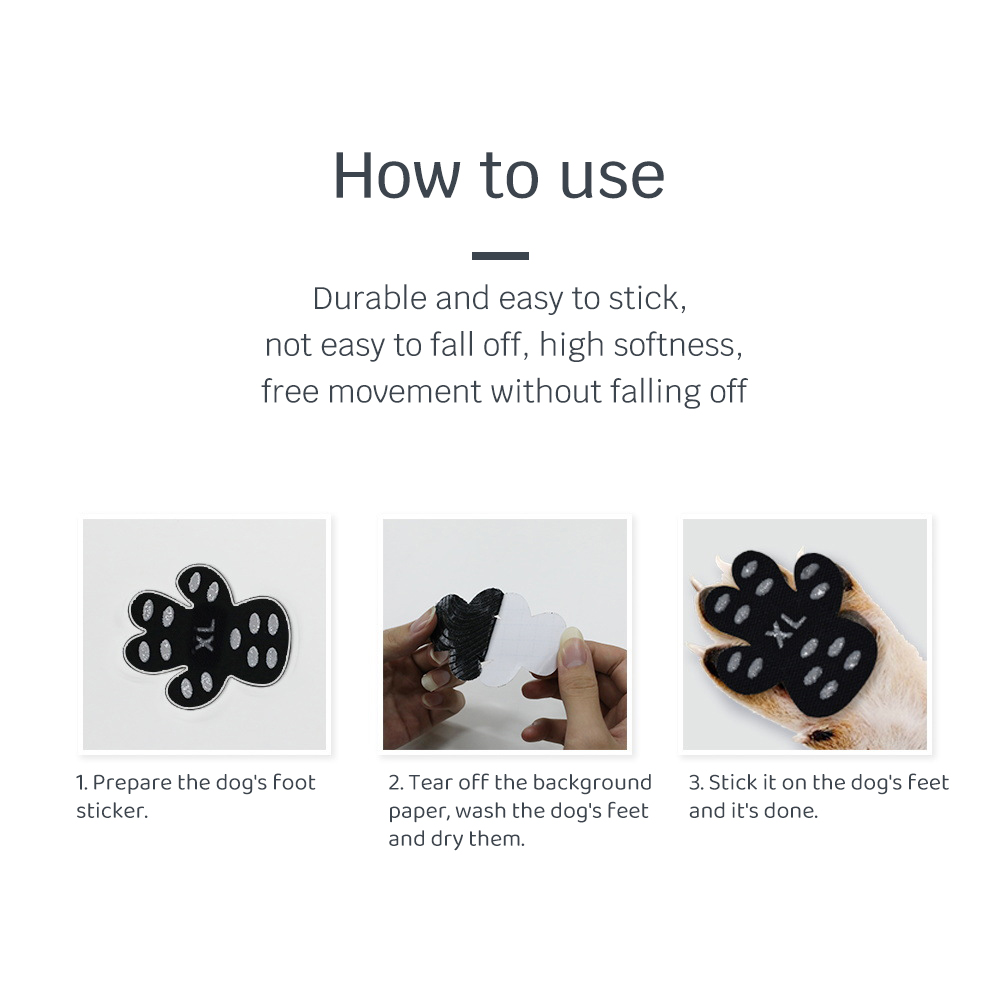 Beach Invisible Dog Sticker Insoles-Petboxok