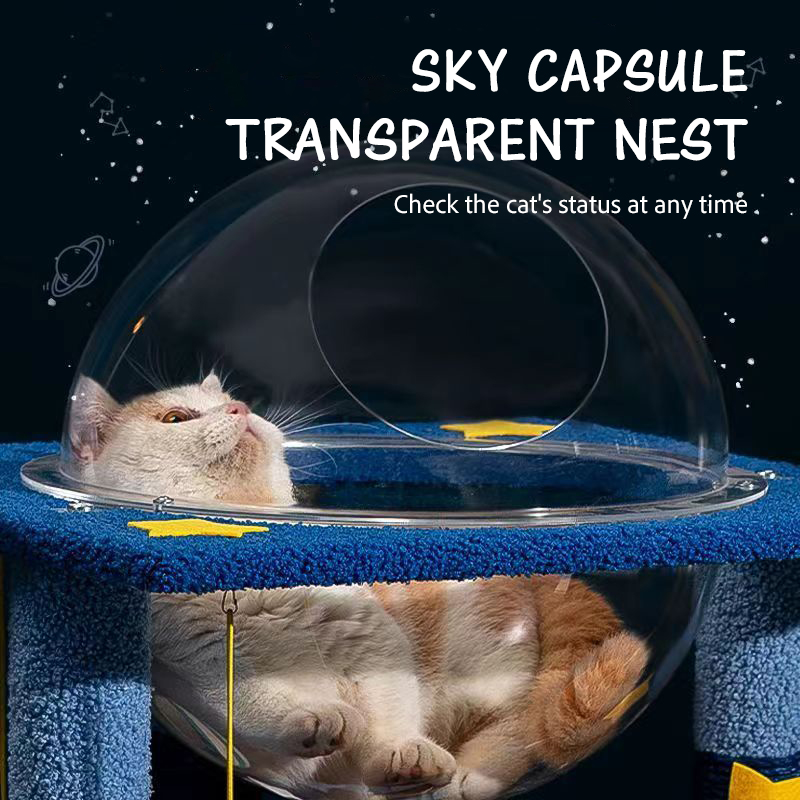 Sisal Cat Climbing Tower-Petboxok